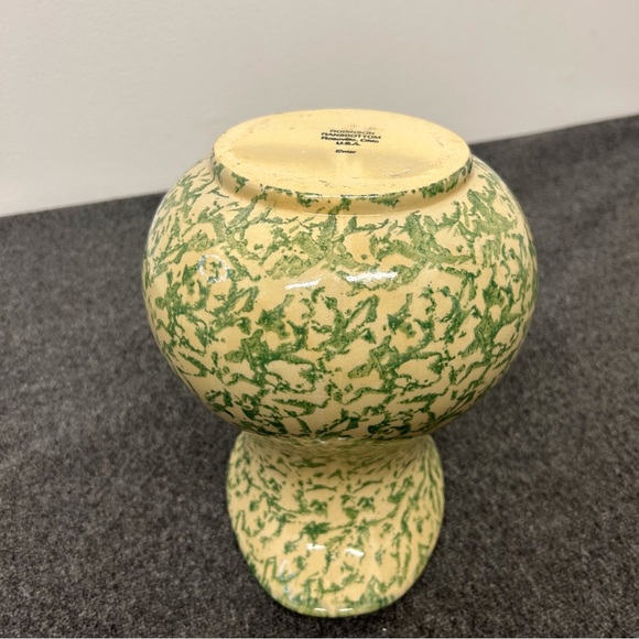 Vintage Robinson Ransbottom Spongeware Pottery Pitcher Jug - Picture 10 of 13